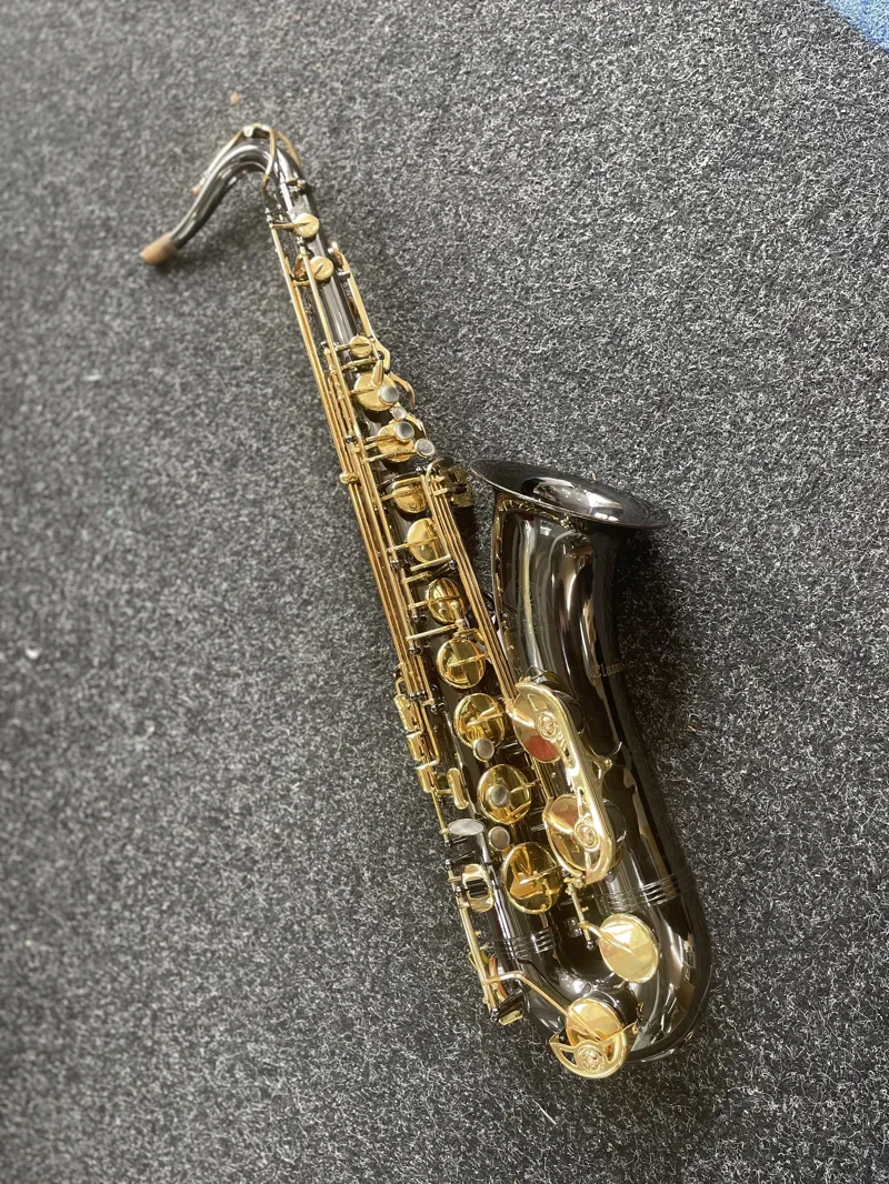 Trevor James Black and Gold 'The Horn Classic II' Tenor Saxophone - excellent condition-1